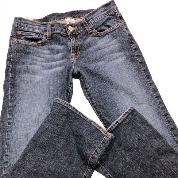 LUCKY Brand size 29 waist dungarees jeans - Picture 2 of 5